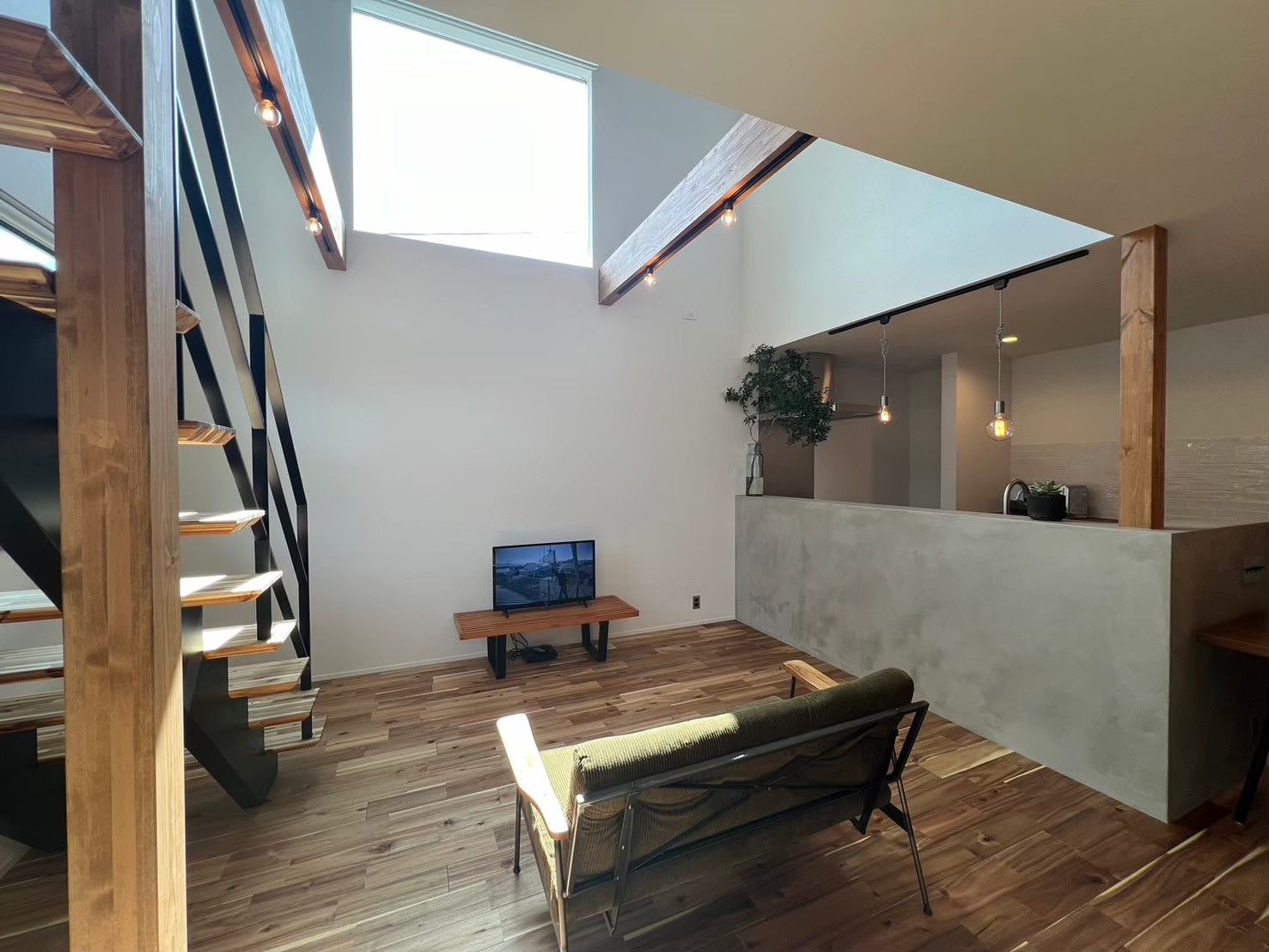 家族がくつろげるリビング空間の施工事例｜熊本の注文住宅