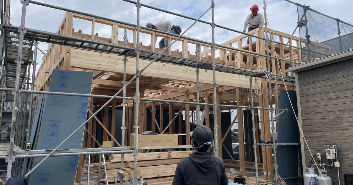 上棟 2026.2.5 | POSTS | 熊本の大工ラッドビルズ - RAD BUILDS, LTD.